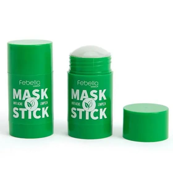 Máscara Chá Verde Remover de Cravos Anti-Acne Hidratante Beleza Pele Facial Clean Face Clareador Mask Stick