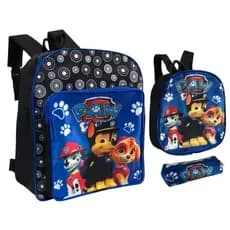 Kit Mochila Costa Creche Infantil Prezinho Personagens