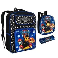 Kit Mochila Escolar Infantil Costa Grande Com Lancheira + Estojo