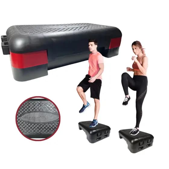 Step Com Base Reforçada 50x28x13cm academia exercícios fitness
