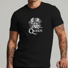 Camisa Banda Queen Banda Rock Camiseta Clássica