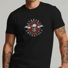 Camiseta Avenged Sevenfold Banda Rock Metal Blusa Casual Tshirt