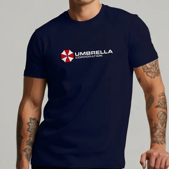 Camiseta Masculina Resident Evil Estampada 100% Algodão