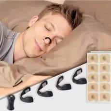Expansor Nasal Anti-Ronco Para Respiração Silencioso e Confortável Anti-Ronco e Congestão