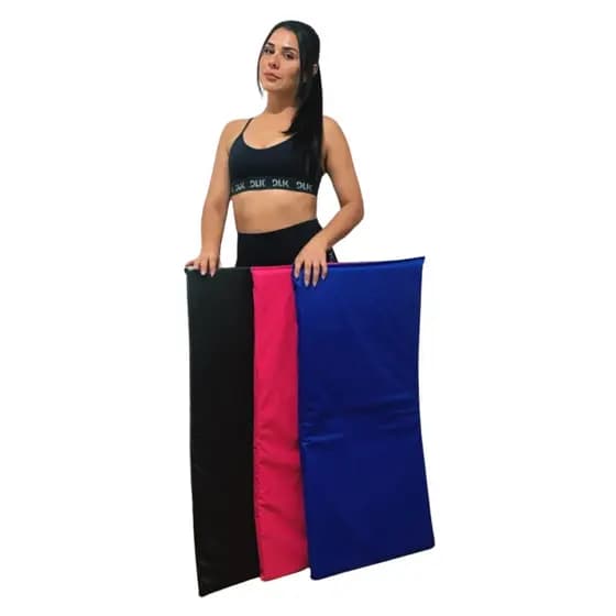 Colchonete Academia Premium 90x40x3 cm Espuma Macia D23 Impermeável Compacto Fit Yoga Pilates