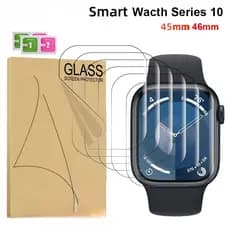 Aplicável À Película Protetora De Tela Da Série 11 Watch 42mm 45mm 46mm TPU Macio Hidrogel HD Filme Transparente iWatch