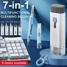 Kit De Escova De Limpeza De Teclado De Computador 7 Em 1 , Caneta Fone De Ouvido Para , Ferramentas , Extrator De Teclas