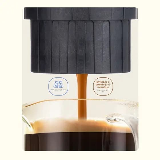 Máquina de café elétrica portátil transfronteiriça, cápsula em pó, carregamento USB de dupla utilização, pequena máquina