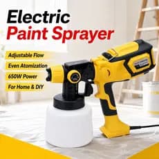Transfronteiriço venda quente 650W pistola de pintura elétrica doméstica alta atomização pistola de pintura látex pulver