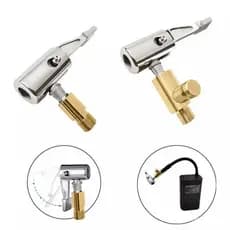 Conector de Bomba Infladora Adaptador de Válvula de Bomba de Ar Reparação de Mangueira para Bomba de Pressão de Pneu de