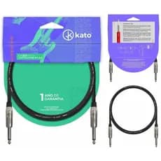 Cabo De Guitarra E Instrumentos Kato  P10 / P10 - 5 Metros