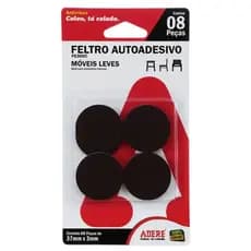 Feltro Protetor Antirrisco Adere FE300C 37x3mm - 8 peças