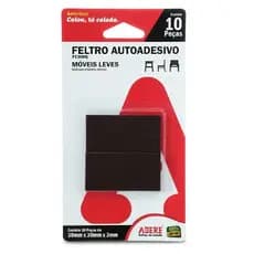 Feltro Protetor Antirrisco Adere FE300Q 30x30x3 mm - 10 pçs