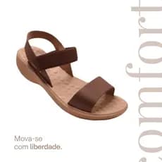 SANDALIA TERRA E AGUA CONFORTAVEL FEMININO ANATOMICO ANABELLA ESPORAO FASCITE PLANTAR (FITA) - 479002