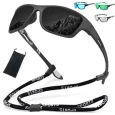 polarizado pesca óculos de sol, mens trekking clássico UV400 óculos de sol, moda senhoras óculos de sol