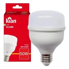 Lâmpada Led Bulbo 50W 4000K Branco Neutra Alta Potência Bivolt E27