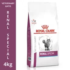 Ração Royal Canin Renal Special Gatos 4kg Veterinária Insuficiência Renal Crônica