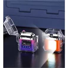 Isqueiro Eletrônico de Plasma USB à Prova d’Água