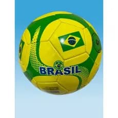 Kit com 20 / 25 / 30 /35 /45 / Bola de Futebol Infantil Campo com Estampa do Brasil grande  Nº 5 brasil