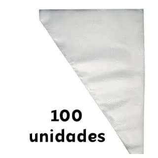 Saco De Confeitar Medio 100 Unidades Confeitaria Bolo Doce Cupcake PRONTO ENTREGA RJ