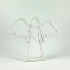 Escultura Decorativa de Anjo  para Sala, Quarto, Enfeite de Mesa - Zately