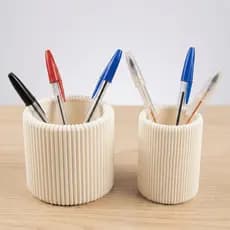 Porta Canetas e Pincel de Maquiagem | Organizador de Mesa e Banheiro | Porta Escova de Dente e Treco Multiúso