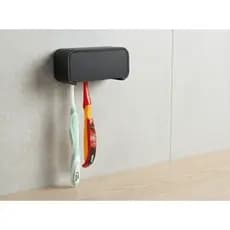 Suporte Porta Escova de Dente Adesivo – Sem Furar a Parede – P/ 4 Escovas (Fita Extra Forte)