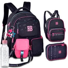Kit Mochila Costa Rebecca Bonbon Escola Juvenil shoulder bag