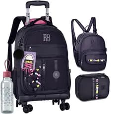 Kit Completo Mochila Carrinho 360 Licenciada Rebecca Bonbon