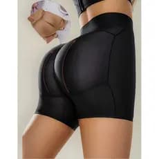 Calcinha Short Redutor de Medidas com Enchimento Levanta Bumbum | Modelador Feminino Natural Bundex
