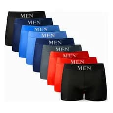 Kit 10 Cueca Boxer men cueca Masculina Microfibra Premium cueca men box conforto e qualidade