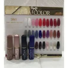 Esmalte em Gel 3 em 1 -Base/Esmalte/Top Coat - Fada Color 5ml