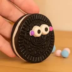 SQUISHY BRINQUEDO DE ANTIESTRESSE MACIO DE APERTAR FOFO BISCOITO