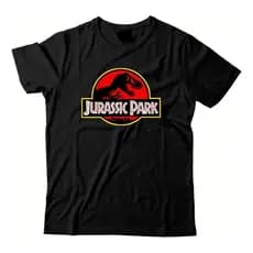 Camiseta Estampa Jurassic Pack Filme Dinossauro Camisa 100% Algodão - Envio Imediato - VS Shopp