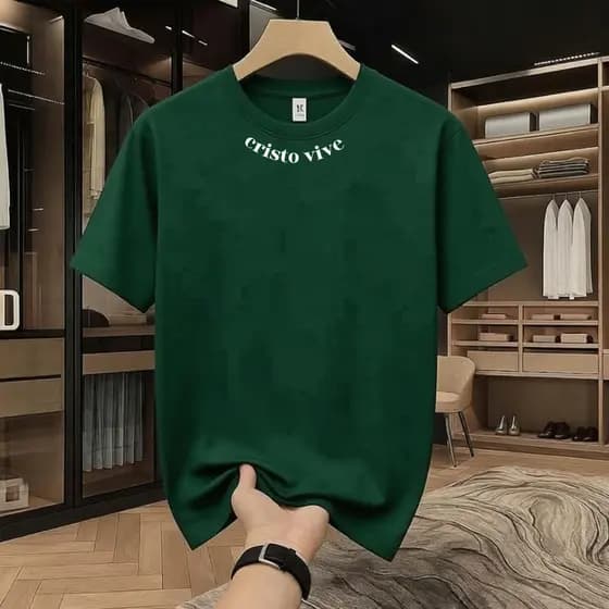 camiseta  jesus cristo masculina femenina 100algodão camisa cristã tedencia 2026 unissex