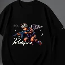 Camiseta Básica anjo 420  Camisa 100% Algodão Streetwear Temos Lançamento tendencia 2026