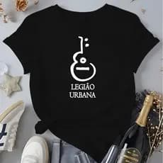 Camiseta Femenina Legião Urbana Blusa 100%Algodão