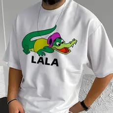 Camiseta Jacaré  LaLa Qualidade Ótima Social Casual Ideal Para o Dia a Dia Acabamento Impecável