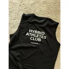 Regata Oversized Treino Híbrido Hybrid Athletes Club 100% Algodão Unissex