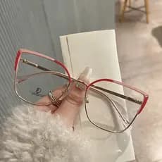VisãoPerfeita óculos tr90 feminino óculos moderno feminino Óculos Metal óculos para perto feminino óculos ante luz azul