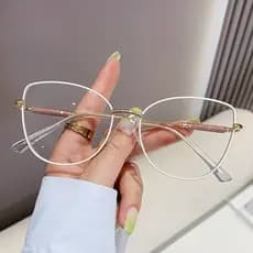 VisãoPerfeita Óculos Armação Redonda óculos diferente feminino
Óculos Metal
óculos antiluz azul sem grau
Óculos Descanso