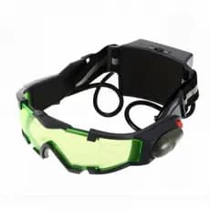 Óculos De Vidro De Visão Noturna Ajustáveis Para Caça Com LED Transparente À Prova De Vento GDLL