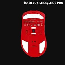 [Rhian] Adesivo Antiderrapante Para Pés De Mouse DELUX M900/M900 Pro Gaming PC E-Sport Gamer Acessórios BR DBVF