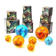 Dragon Ball grande de 1 a 7 estrelas 5.7/7.6 cm Dragon Ball Z Amarelo EARB
