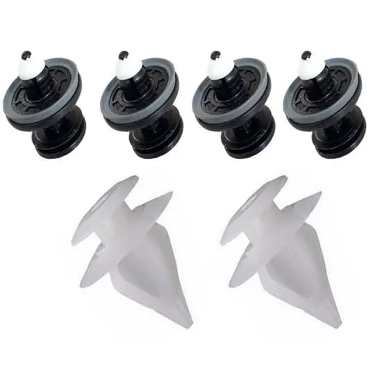Kit C/06 Presilha Grampo Suporte Alto Falante Gol G5 G6