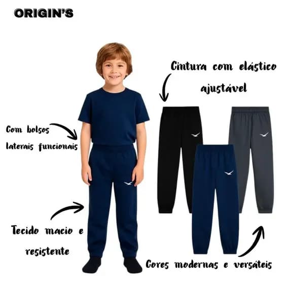 Calça Infantil Chimpa Origin's 04 á 16
