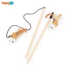 Varinha - bastão com Rato divertido para gato