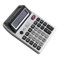 Calculadora De Mesa Duplo Visor Com Detector Notas Falsas Uv