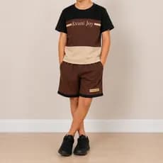 Lançamento 2026, Conjunto masculino infantil, Roupa de criança camisa e bermuda, Conjunto camisa e calça, Roupa de sair.