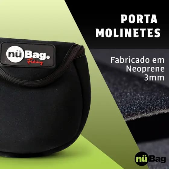 Capa Protetora de Molinete 1000-2000 Neoprene 3mm Bolsa Pesca Contra Riscos Anti Impacto E Oxidação